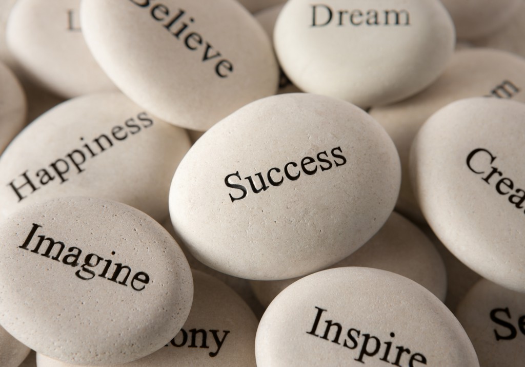 Inspirational stones - Success